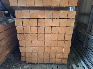 Ca 64x Douglas balk 12x12cm