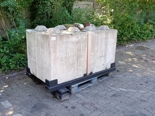 Ballastblok – stapelblok