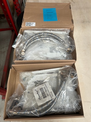2x Radiator accessoires set inclusief 3 consoles, ClimaRad