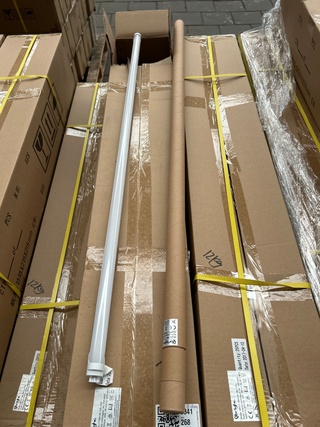 Ca. 190x Led tube 18W 6000K 1197 mm, Qbright, QB-LT-18W-6K-125-1197