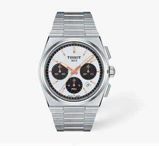 Horloge Tissot, T137.427.11.011.00 PRX Automatic Chronograph 42mm, Wit