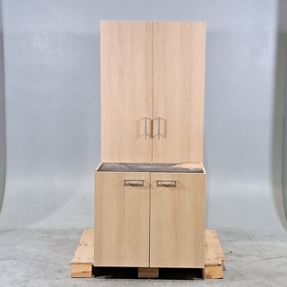 2x Houten kast