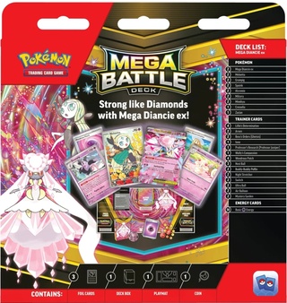 Battle Deck Pokémon, Mega Diancie, Multicolor