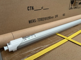 Ca. 200x Led tube 9W 3000K 587 mm, Qbright, QB-LT-9W-3K-120-587