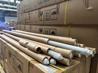 Ca. 300x Led tube 18W 3000K 1197 mm, Qbright, QB-LT-18W-3K-120-1197