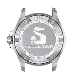 Dameshorloge Tissot, Seastar 1000 36mm T120.210.22.051.01 , Zwarte wij