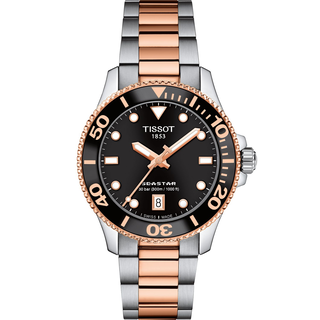 Dameshorloge Tissot, Seastar 1000 36mm T120.210.22.051.01 , Zwarte wij