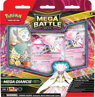 Battle Deck Pokémon, Mega Diancie, Multicolor