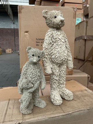 Ca. 128x Polyester beer groot en klein