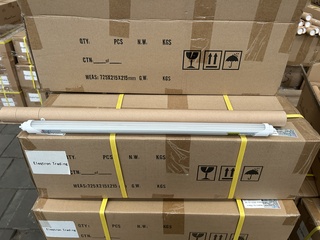 Ca. 200x Led tube 9W 3000K 587 mm, Qbright, QB-LT-9W-3K-120-587