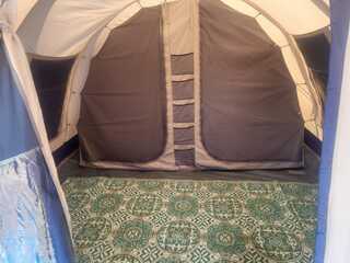 Ca. 15x Kampeerartikelen – tent, campinguitrusting, kookgerei, accesso
