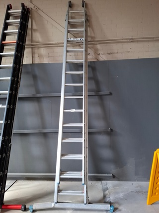 3-Delige ladder Alumexx, 3x 14 treeds