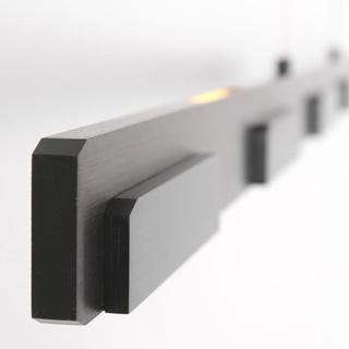 Hanglamp met Cable lift, Steinhauer, Bloc 3297ZW, Zwart, 2026