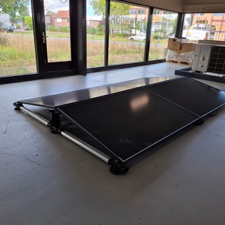 4x Zonnepaneel met frame CanadianSolar, CS6R-400MS