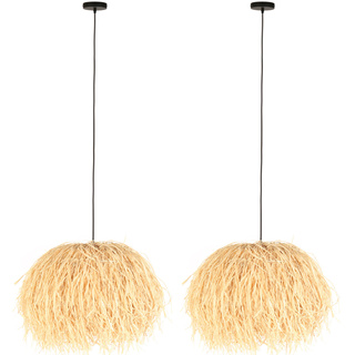 2x Hanglamp met E27 fitting, Anne Light, Grass 3819BE, Creme, 2026