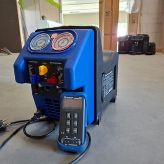 Afpompunit Mastercool, TwinTurbo refrigerant recovery machine 69300-22