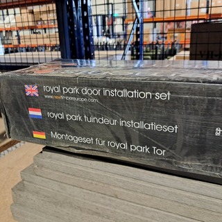 Tuindeur installatie set, Elements