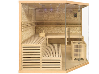 Sauna Vonato, Velara, hout