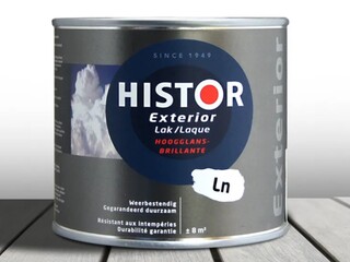 5x Histor Exterior Lak Hoogglans ZX 2,5L Histor
