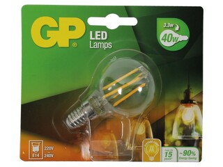 Ca. 25x GP Lighting LED Mini Globe Filament 4W GP Lighting, e14