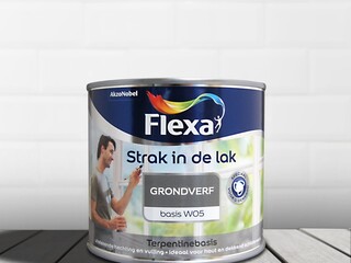 2x Alkyd Grondverf 1 liter Flexa, strak in de lak