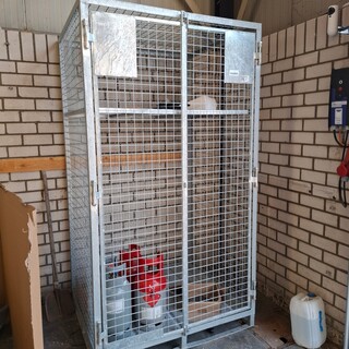 Gasfles opslagcontainer Kruizinga, bouwjaar 2023