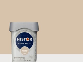 4x Lak Hoogglans Histor, perfect finish, belangrijk, 0,25 liter