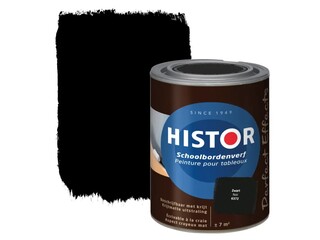 5x Schoolbordenverf Mat Histor, perfect effects, zwart, 1l