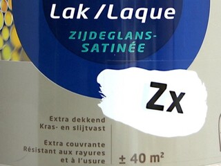 2x Zijdeglanslak, 2,5L Histor, perfect finish, zx basis