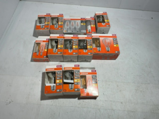 Partij Osram lampen, 13 stuks