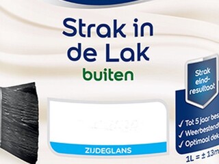 4x Alkyd Zijdeglans 1 liter Flexa, strak in de lak, wit
