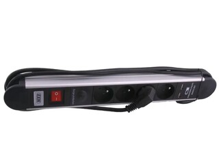 3x Stekkerdoos 4-vouding met 2 USB-aansluitingen Exin, 1,5 meter