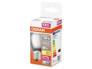8x Dimbare LED-lampen Osram, e27, warm wit