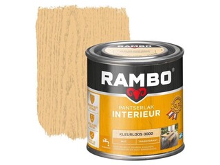2x Pantserlak Interieur Mat 0,75L Rambo, transparant