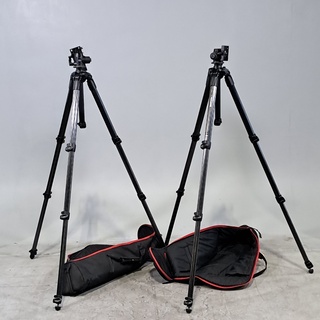 2x Statief, Manfrotto, o.a MT057C4