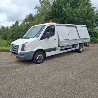 Bedrijfswagen, Volkswagen, Crafter 2.5 TDI Terberg zijlader Just, Wit,