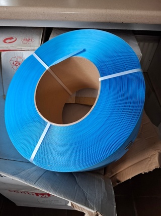 Ca 12x rol Ruban PP band, blauw