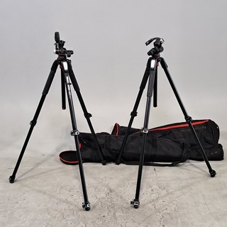 2x Statief, Manfrotto, o.a 055