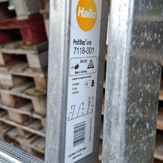 2x Ladder, Hailo, ProfiStep Uno 7118-001