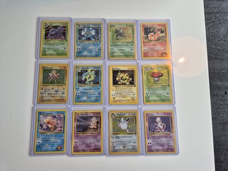 Collectie vintage Pokémon kaarten, Holo’s, First Edition en Promo’s