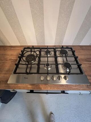 L model keuken, Bauformat, wit