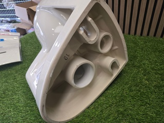 Hangtoilet Wisa, sidney, wit