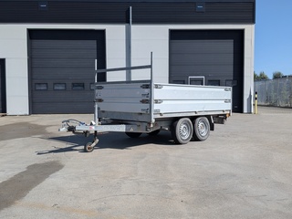 2-zijdige kipper aanhangwagen, HENRA, K3 27, 2012