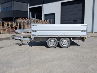 2-zijdige kipper aanhangwagen, HENRA, K3 27, 2012
