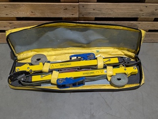 2x Stabilisatiesysteem in transporttas, WEBER-HYDRAULIK, STAB-FAST