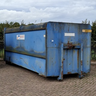 Gesloten haakarm afzetcontainer, AJK