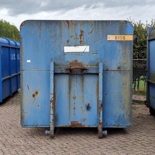 Gesloten haakarm afzetcontainer, AJK