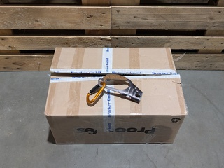 Ca. 35x Lijnklem met karabijnhaak, SKYLOTEC, LIFT FIX R