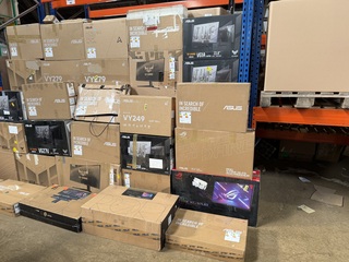 Ca. 31x Monitor | Te gebruiken voor onderdelen, Asus