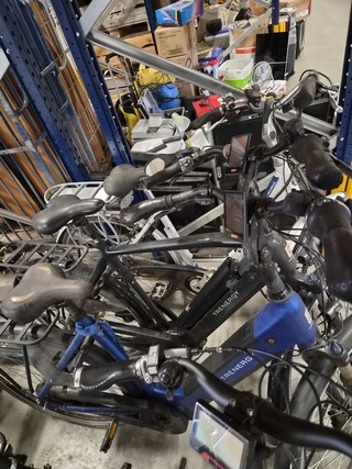7x Elektrische fiets, O.a. Bataven, Sparta, Puch, Trenergy